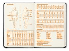 Carnet pentru schite Fashionary A5 - Men