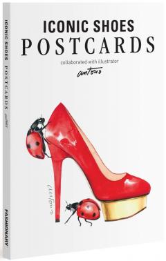 Carte postala - Fashionary Iconic Shoes - Mai multe modele
