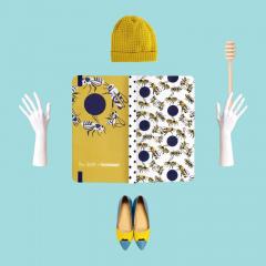 Carnet pentru schite Fashionary A6 - Peter Jensen Ruled