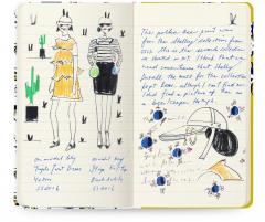 Carnet pentru schite Fashionary A6 - Peter Jensen Ruled