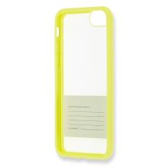 Carcasa galbena Hard Case Iphone 7 Transparent Band