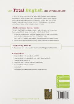 New Total English Pre-Intermediate Workbook with Key and Audio CD