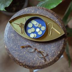 Tava - The Eye Gold and Blue