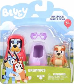 Set 2 figurine - Grannies - Bluey and Bingo