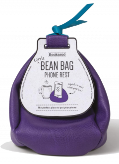 Suport pentru telefon - Bookaroo Bean Bag Phone Rest - Purple