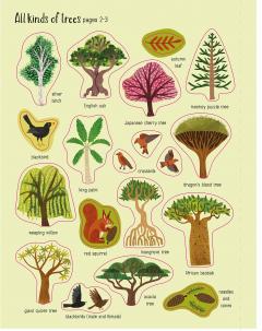 First Sticker Book Trees