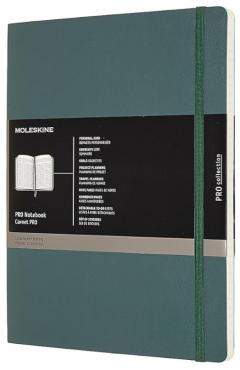 Carnet - Moleskine Pro - X-Large, Soft Cover - Forest Green