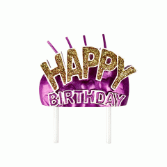 Lumanare pentru tort - Cake Candle - Happy Birthday