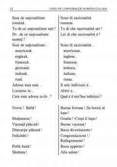 Ghid de conversatie roman-italian