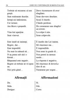 Ghid de conversatie roman-italian