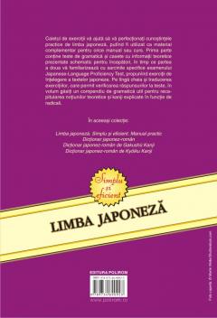 Limba japoneza. Caiet de exercitii