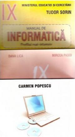 Pachet Informatica clasa a IX-a
