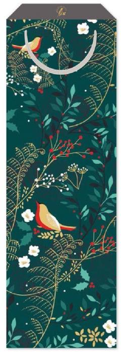 Punga cadou Craciun pentru sticle - Sara Miller - Holly