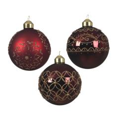 Glob decorativ - Gold Flower Ribbon - mai multe modele - pret pe bucata