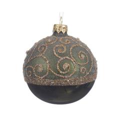 Glob decorativ - Pine Bauble Green - mai multe modele