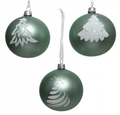 Glob - Snow Trees - mai multe modele - pret pe bucata