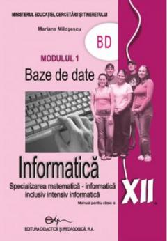 Manual Informatica modulul 1 BD - clasa a XII a