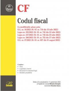 Codul fiscal. Editia a VI-a