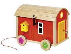 Rulota pentru papusi cu accesorii