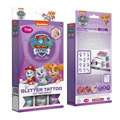 Set tatuaje cu sclipici - Paw Patrol