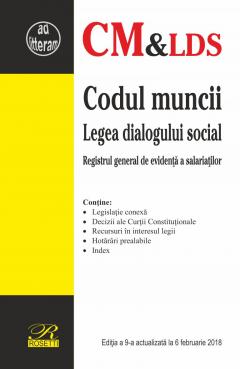 Codul muncii. Legea dialogului social