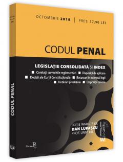 Codul penal: octombrie 2018