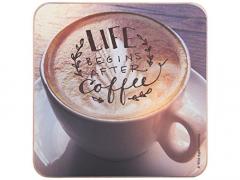Suport pahar - Life Begins After Coffee