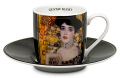 Ceasca cu farfurie - Klimt - Adele Bloch-Bauer