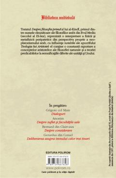 Despre filosofia prima