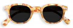 Ochelari de soare +0.00 - #C Yellow Tortoise - Soft Grey Lenses