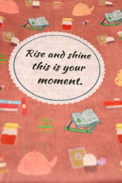 Husa pentru carte - Cozy Things - Rise and Shine