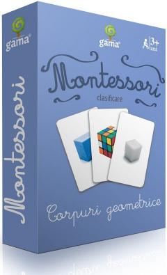 Carti de joc Montessori - Corpuri geometrice