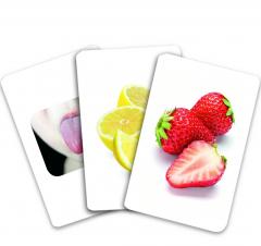 Carti de joc Montessori - Cele 5 simturi