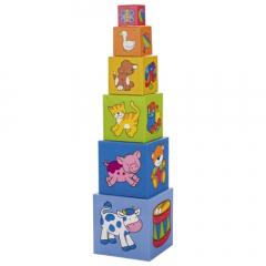 Turnulet din cuburi - Animale domestice