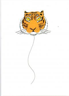 Felicitari - Animal Balloons: Tiger / Cardoo
