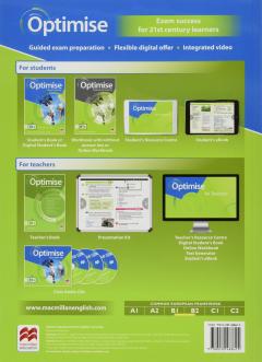 Optimise B1+ (Intermediate) Student's Book Pack