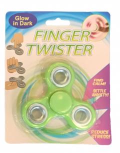 Spinner-Finger Fidget Glow in Dark - mai multe culori