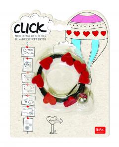 Fir magnetic pentru expunerea fotografiilor cu inimioare