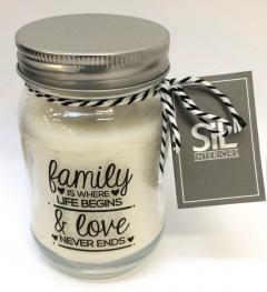 Lumanare - Family is where life begins and love never ends