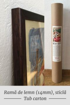 Poster inramat - Bataia cu flori