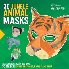 3D Jungle Animal Masks 
