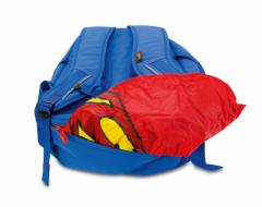 Ghiozdan cu poncho - Superman