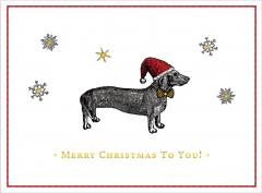 Carte postala - Christmas Dachsund