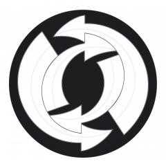 Set 2 abtibilduri roti - NIKIDOM - Arrows