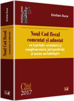 Noul Cod fiscal comentat si adnotat