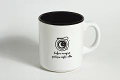 Cana mofturi - Cafea neagra pentru zile albe - Alb-Negru