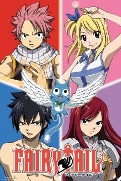 Poster maxi - Fairy Tail Quad