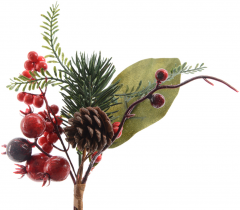 Ornament brad - Pick Red Berries