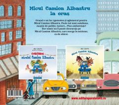 Micul camion albastru in oras