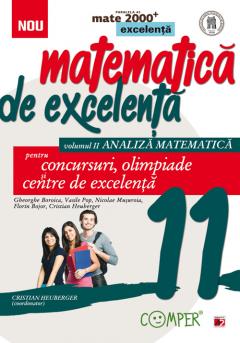 Matematica de excelenta. Pentru concursuri, olimpiade si centrele de excelenta. Clasa a xi-a. Volumul II – analiza matematica